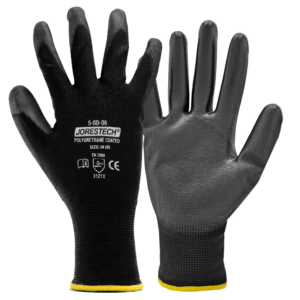 Guantes de trabajo de seguridad finos con palmas recubiertas de poliuretano – Pack de 12 - Image 5