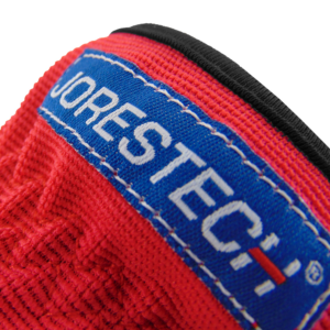 Primer plano del puño elástico de los guantes de seguridad JORESTECH