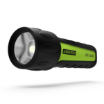 La linterna JORESTECH® ultraligera, brillante y resistente a la intemperie