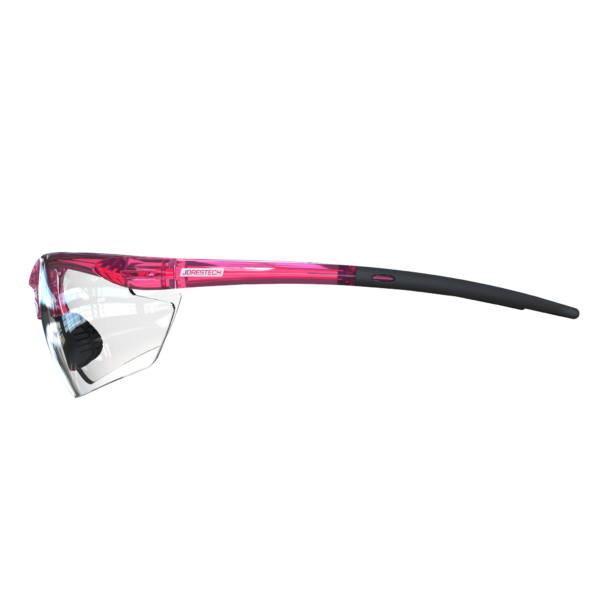 Gafas de seguridad cómodas para protección contra impactos fuertes con varillas flexibles