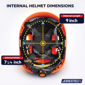 Casco de seguridad ventilado Clase C Tipo 2 - Image 2