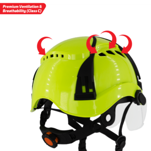 Casco de seguridad ventilado Clase C Tipo 2 - Image 11