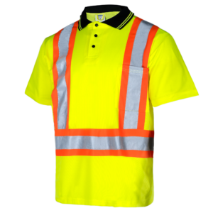 Polo de seguridad bicolor reflectante de alta visibilidad - Image 11